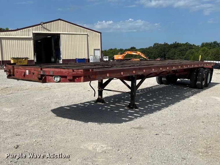 1968 John Evans HI43 flatbed trailer - FC1930