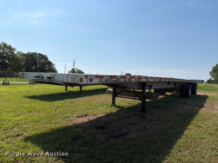 2007 Wilson ACF300 flatbed trailer - FH6182