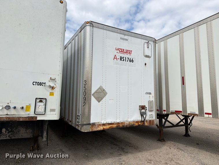 1995 Wabash dry van trailer - YA4172