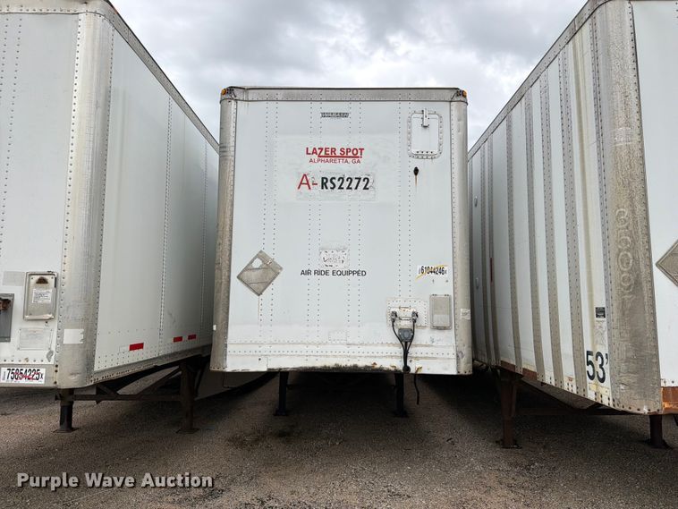 1995 Wabash dry van trailer - YA4173