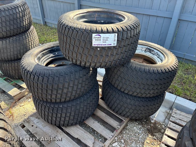 (5) 33x16-500 tires and wheels - DV7254