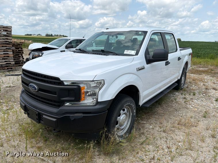 2018 Ford F150 Crew Cab pickup truck - DV8531