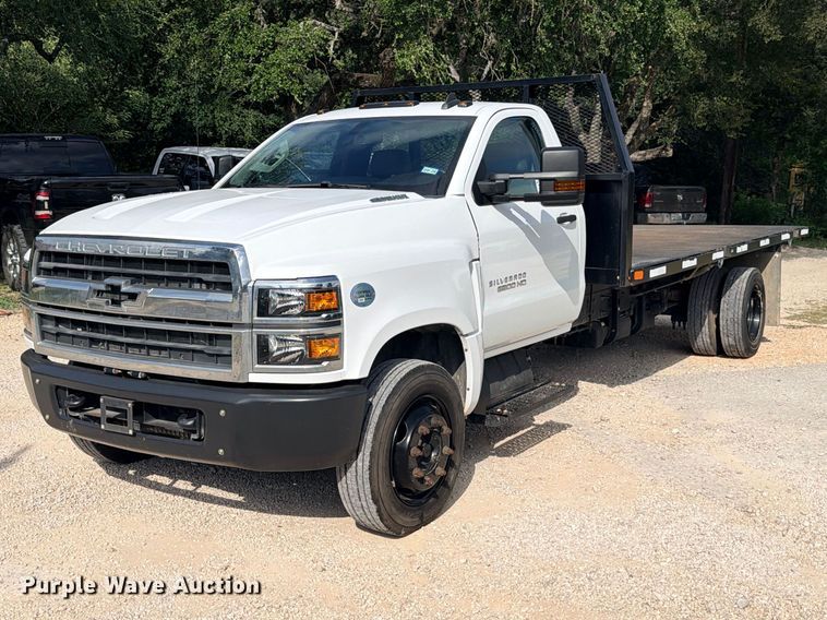 2020 Chevrolet Silverado 6500HD Flatbed truck - ED5461
