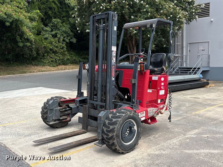 2017 Moffett M8 55.4 forklift - EF1298