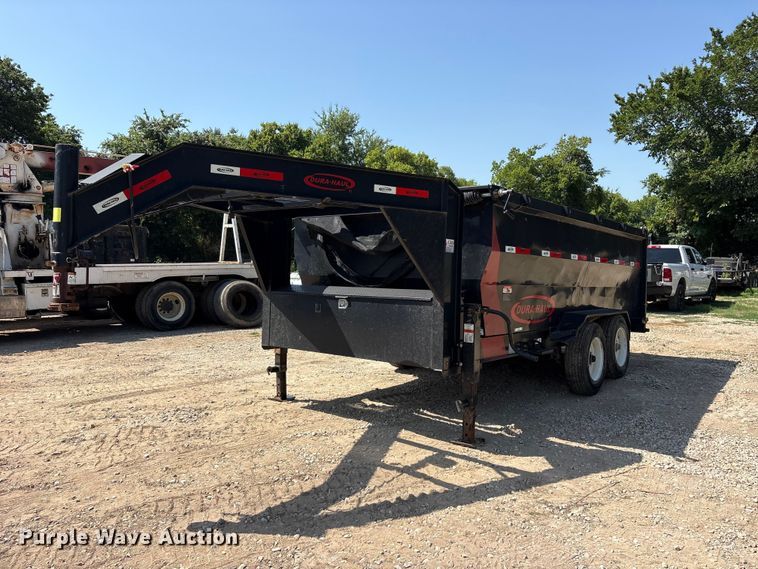 2022 Durahaul dump trailer - ET0329