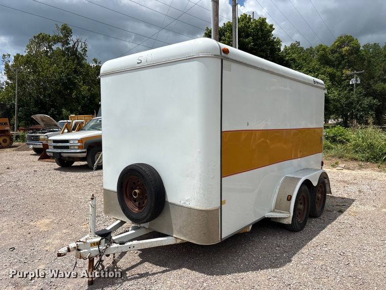 2003 S and H Trailers enclosed cargo trailer - EU5784