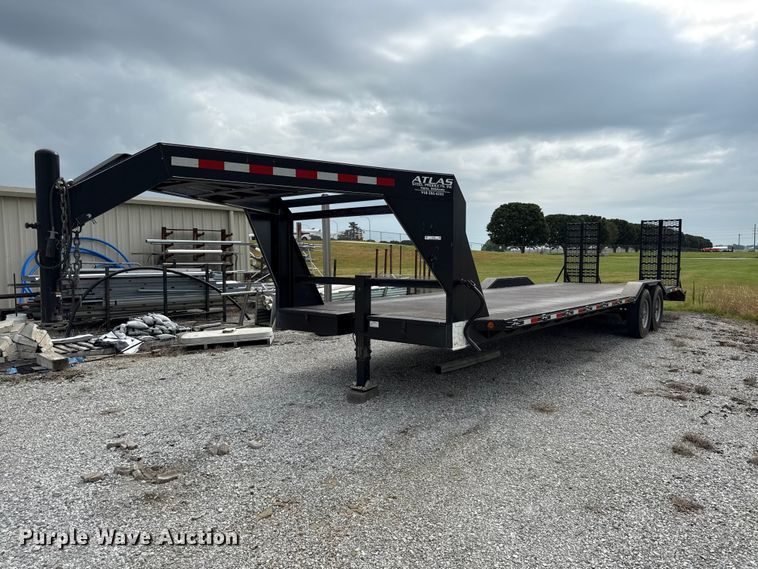 2022 Atlas TR102X336 equipment trailer - EV6050