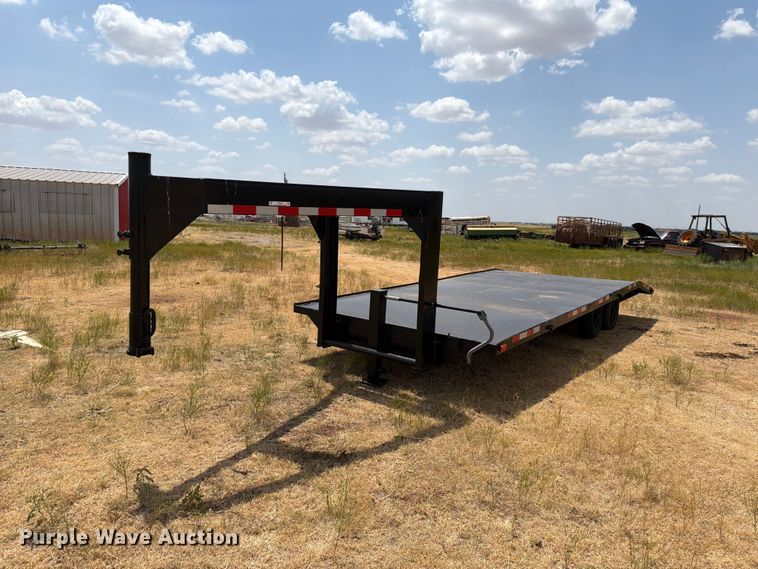 Shop built flatbed trailer - EW8633