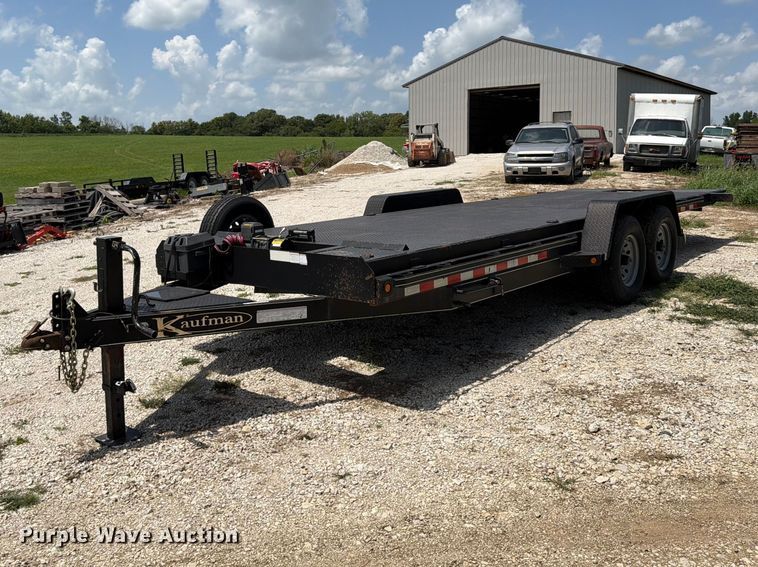 2020 Kaufman Trailers Of Ne, Inc. tilt deck equipment trailer - FB5826