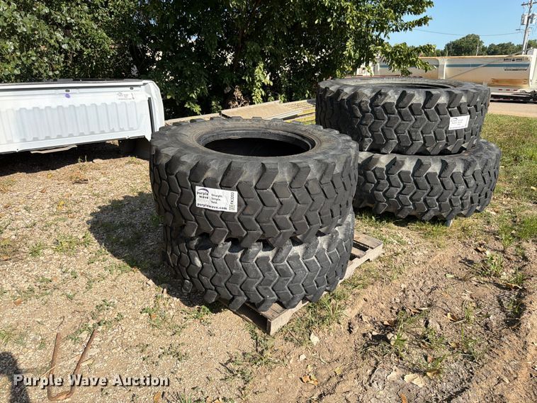 (2) Treileborg 420/70B24 tires - FK3203