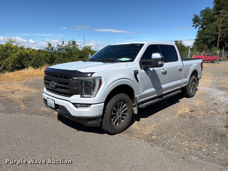 2021 Ford F150 Crew Cab pickup truck - FK4523