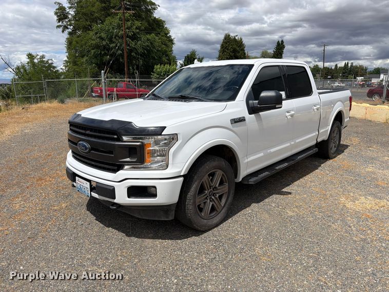 2018 Ford F150 Crew Cab pickup truck - FK4528