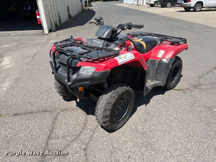 2022 Honda Rancher TRX420FM1 ATV - FK4545