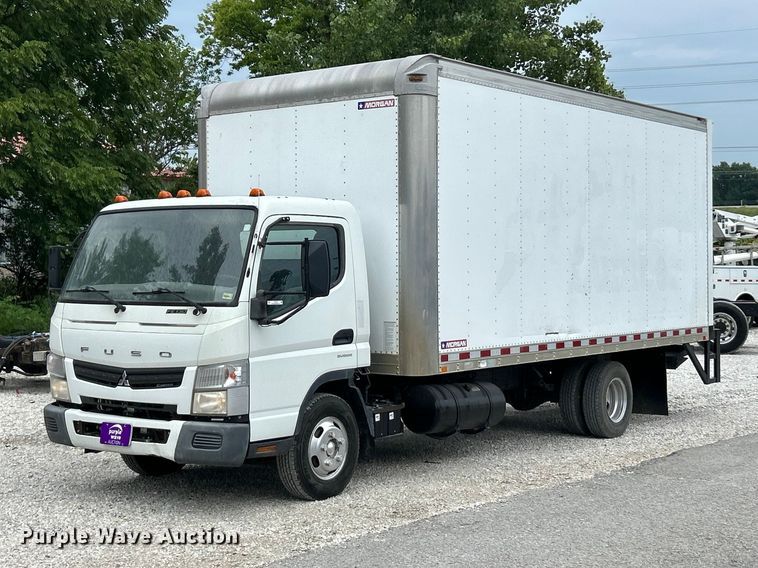 2015 Mitsubishi Fuso FE130 box truck - FT6110