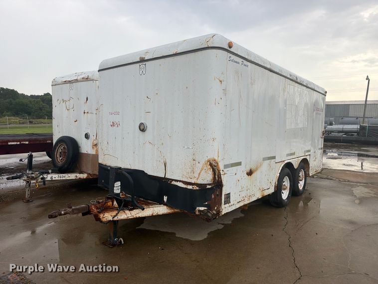 2003 W-W enclosed cargo trailer - FU1029