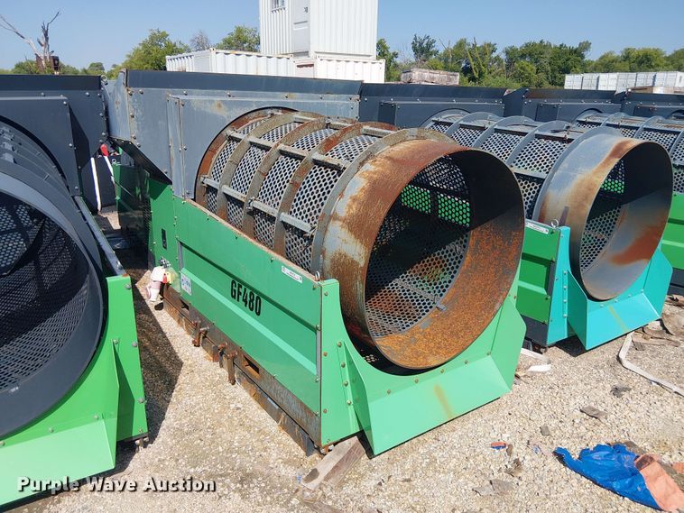 Erie Industries GF480 trommel screen - NC9774