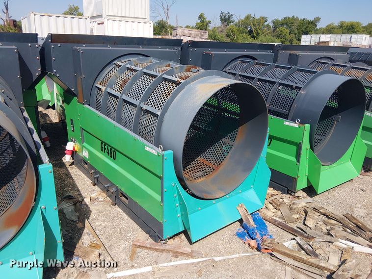 Erie Industries GF480 trommel screen - NC9776