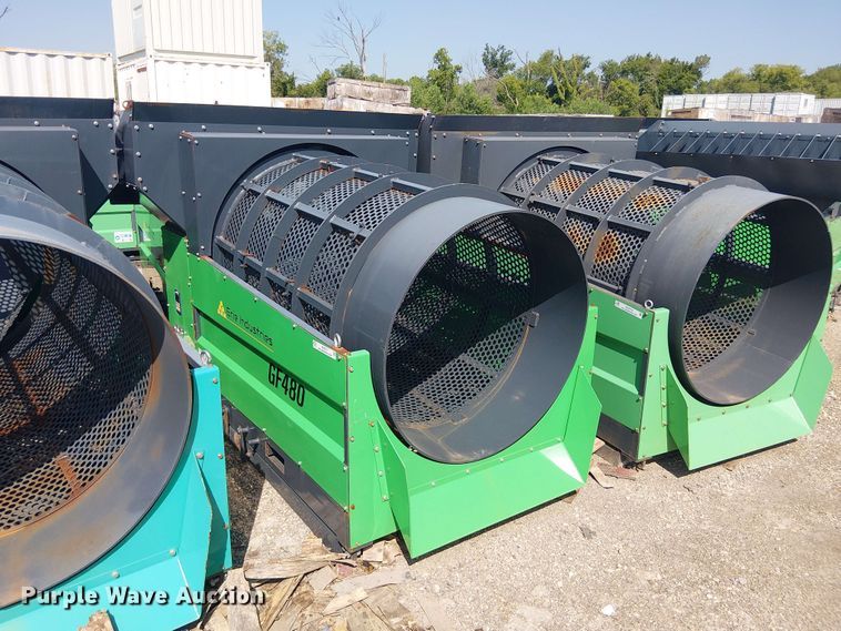 Erie Industries GF480 trommel screen - NC9777