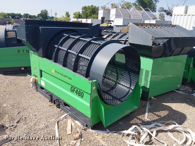 Erie Industries GF480 trommel screen - NC9779