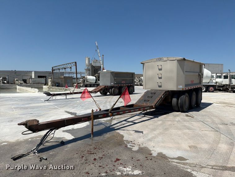 2013 Cornhusker 800 800R-8212-844 end dump pup trailer - DN6647