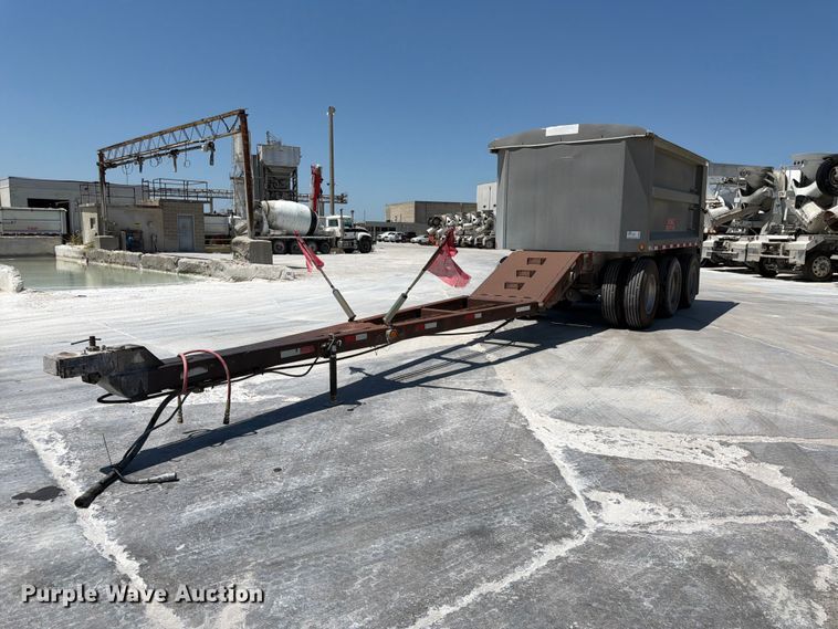 2012 Cornhusker 800 end dump pup trailer - DN6650
