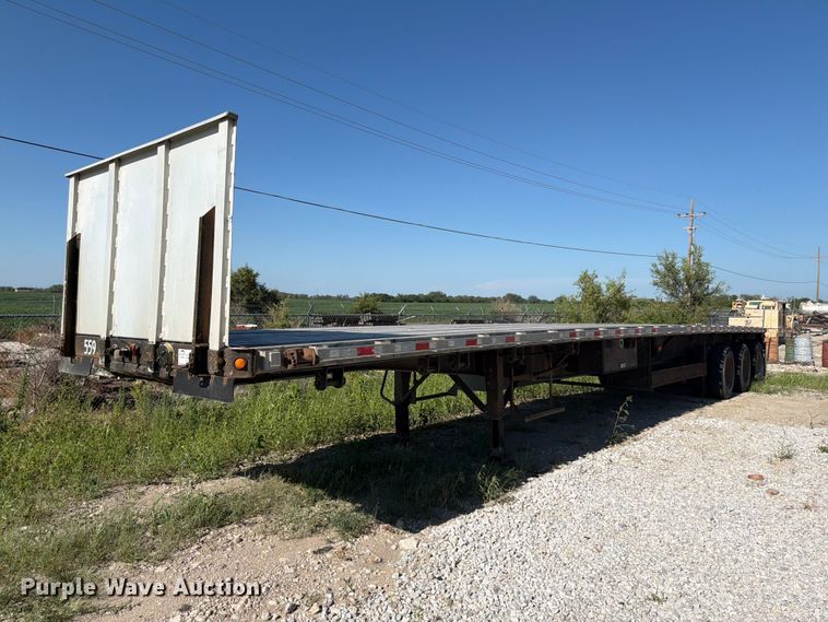 2002 Wabash flatbed trailer - DN6658