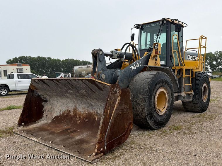 2007 John Deere 744J wheel loader - DN6694