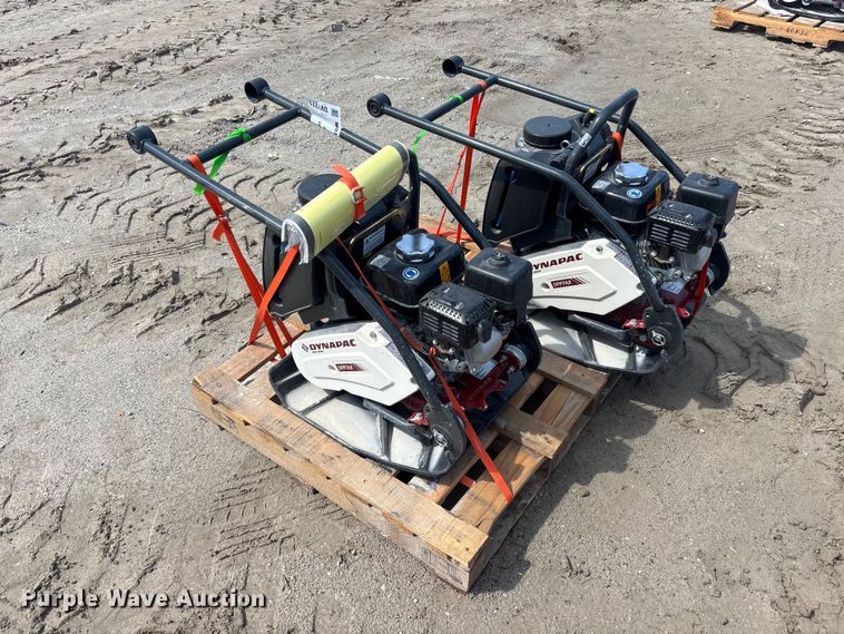 (2) 2023 Dynapac DFP7AX plate compactors - DV7271