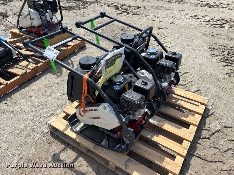 (2) Dynapac DFP7AX plate compactors - DV7272
