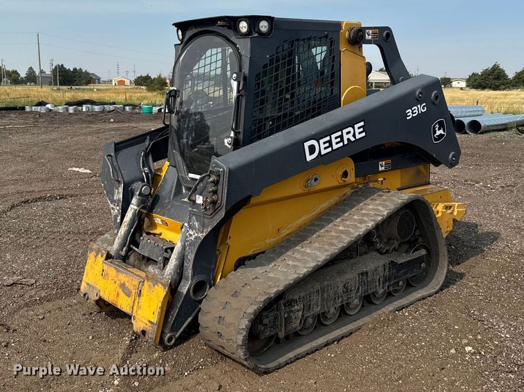 2015 John Deere 331G tracked skid steer loader - DY3126
