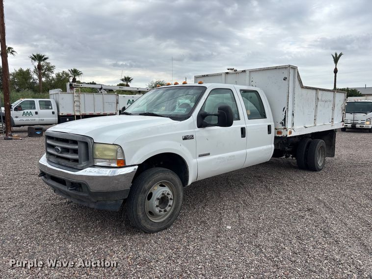 2004 Ford F450 Super Duty Crew Cab dump truck - EL2541
