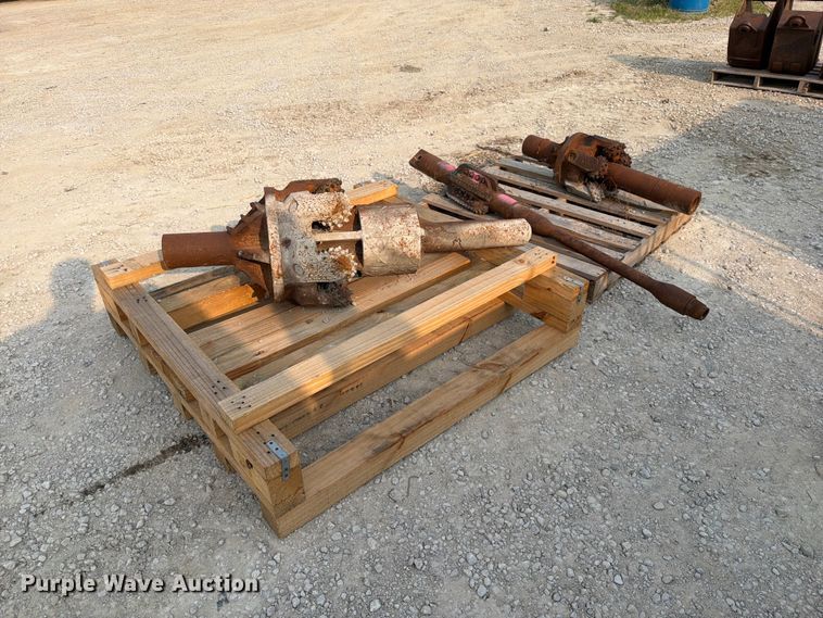 (3) rock auger bits - EO8663
