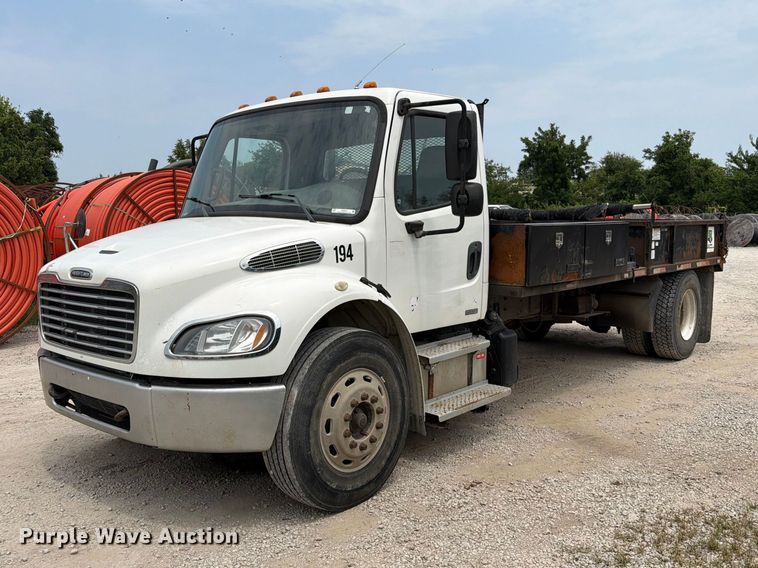 2012 Freightliner Business Class M2 dump flatbed truck - EO8679