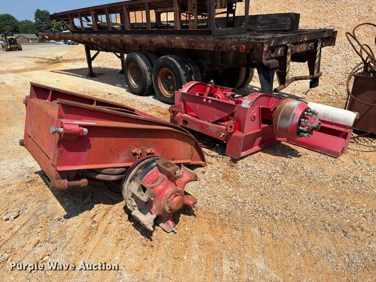(2) IMT F22HTIME lowboy rear flip axles - ER3194