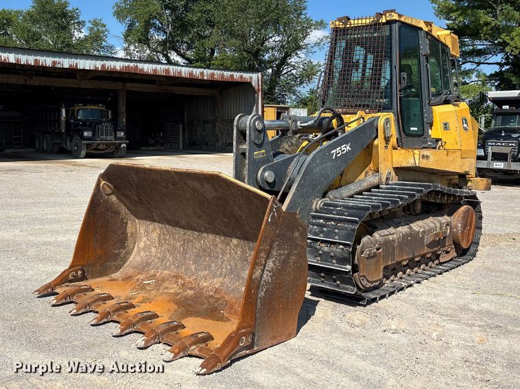 2014 John Deere 755K track loader - ER3209