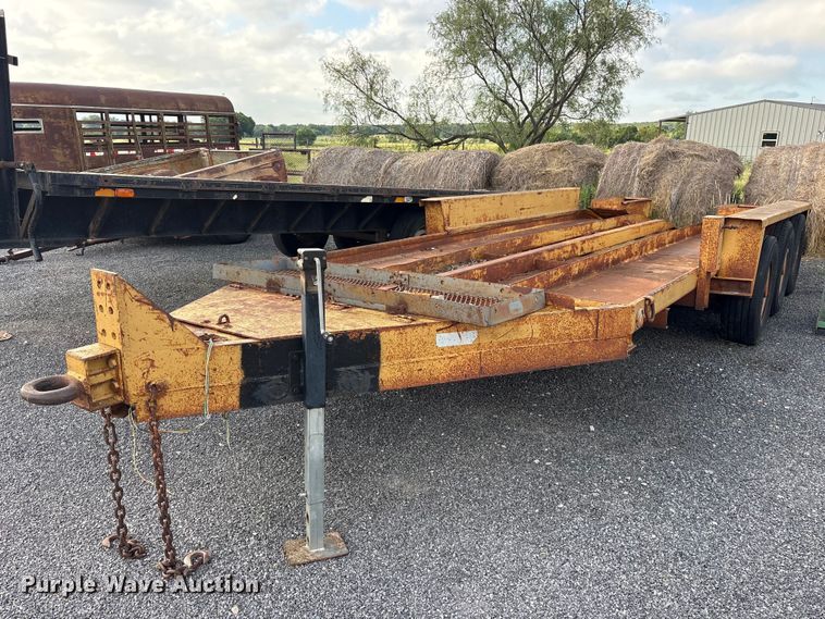 1983 Belshe T-2 equipment trailer - ET0117