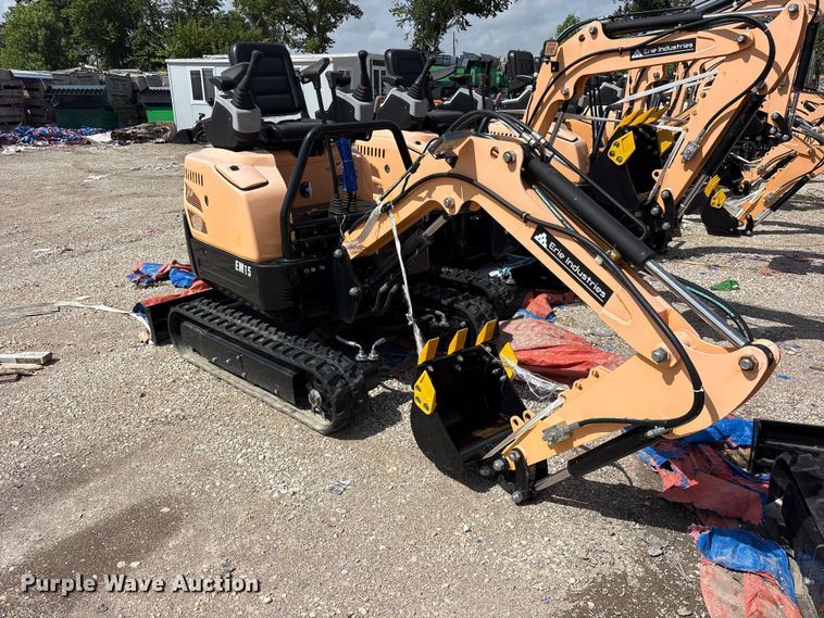 2024 Erie EM15 mini excavator - ET0162