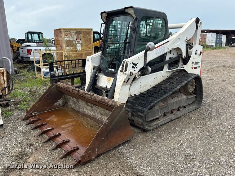 2016 Bobcat T750 tracked skid steer loader - EV6037