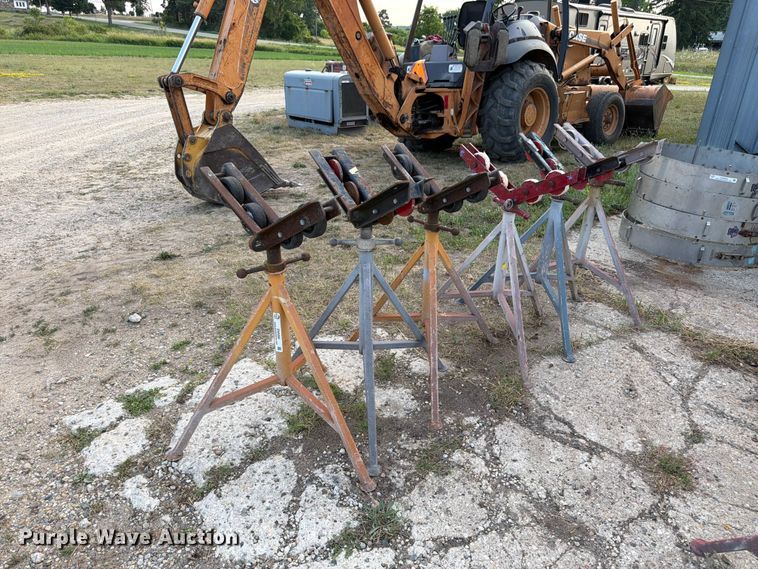 (6) Adjustable pipe stands - EW5000