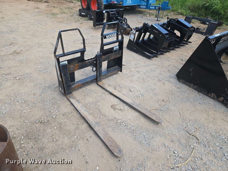 Woods PFW4448S skid steer forks - EW8544