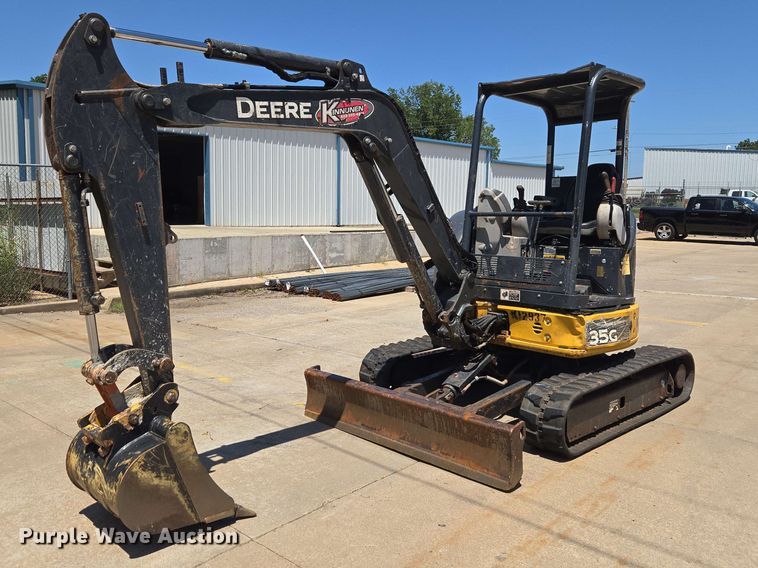 2020 John Deere 35G mini excavator - EW8576