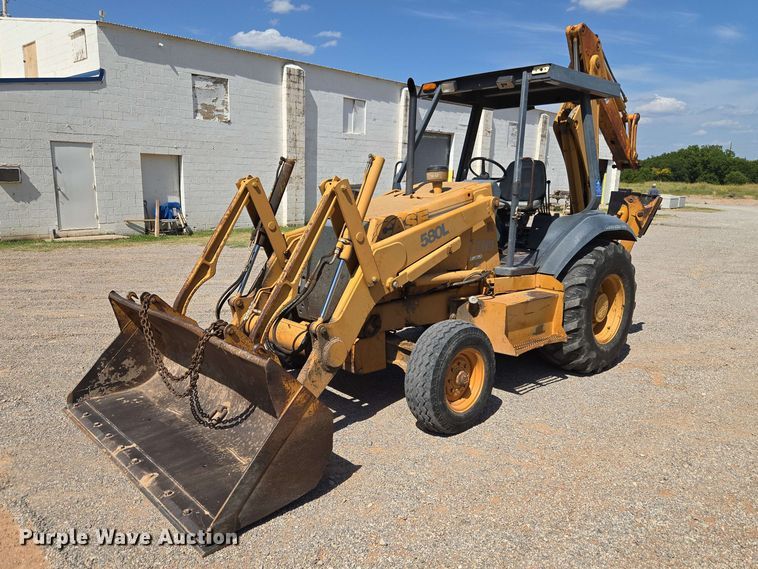 1995 Case 580L backhoe - EW8604
