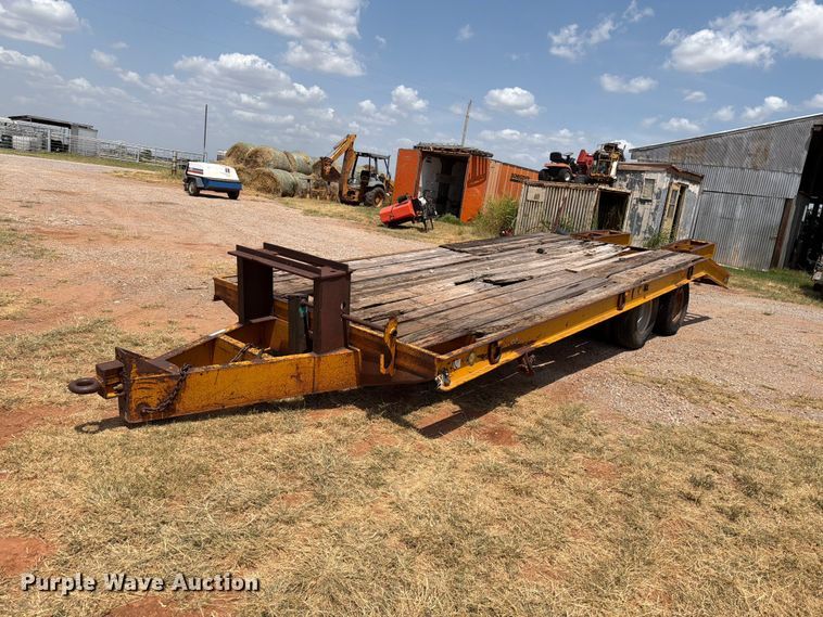 2015 Belshe equipment trailer - EW8634