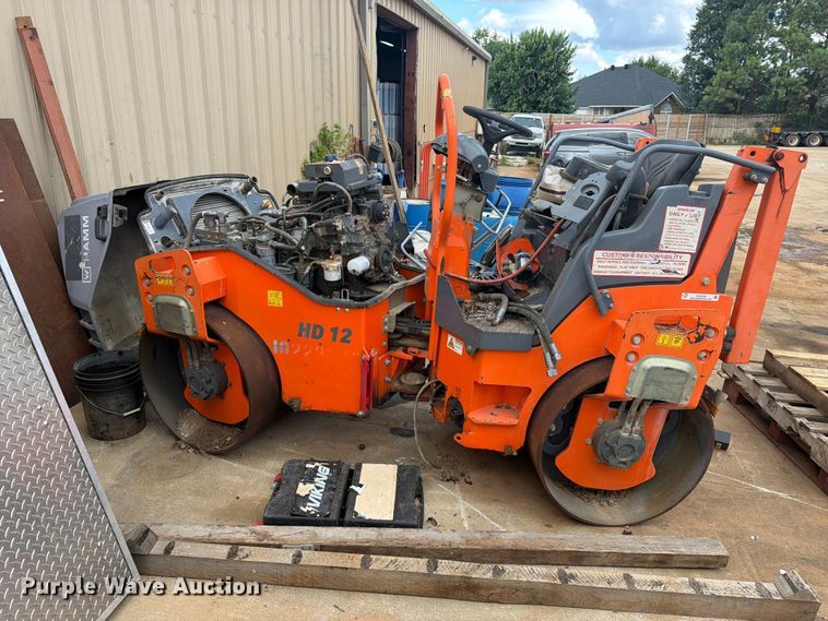 2018 Hamm HD12VV double drum vibratory roller - EX2558