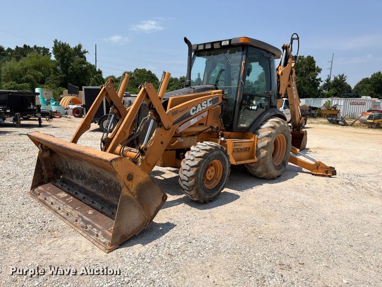 2009 Case 590 Super M Series 3 backhoe - EX2582