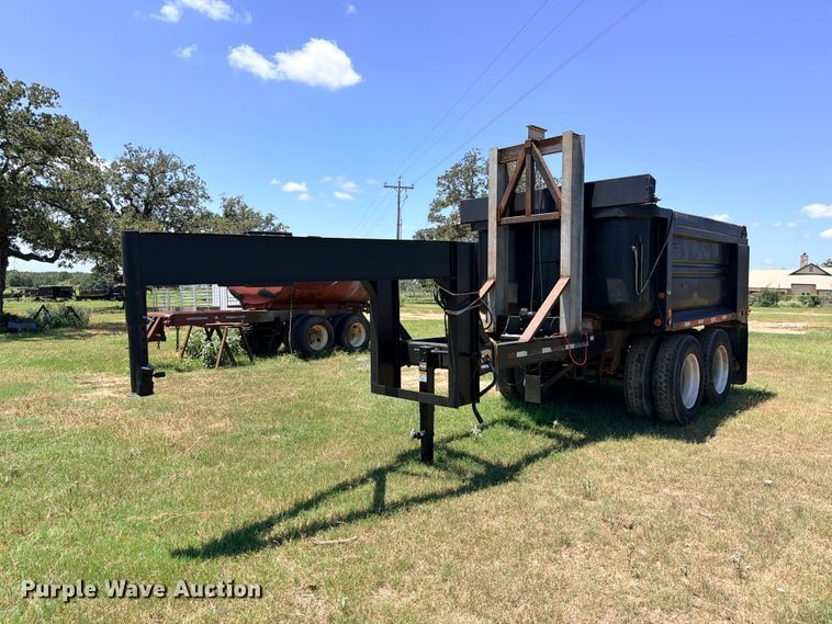 1997 Clement 2ATT1210L dump trailer - FB8278