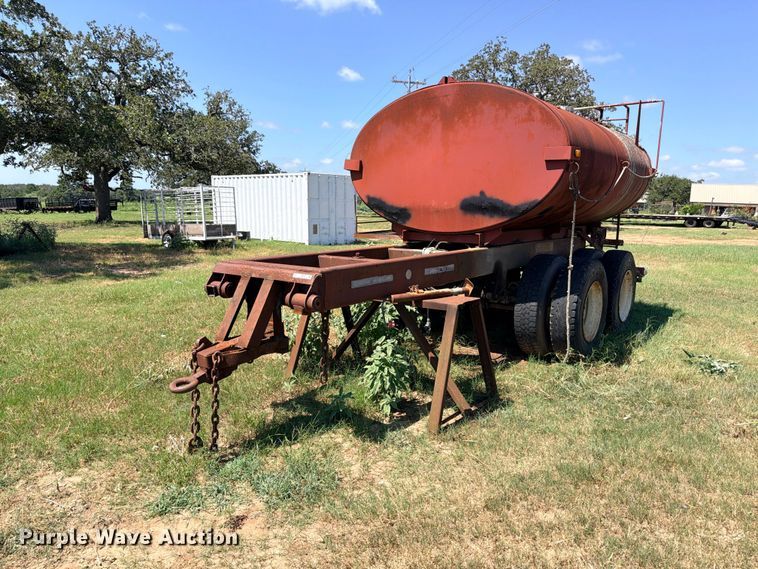 1990 Palmer Machine Works tank trailer - FB8280