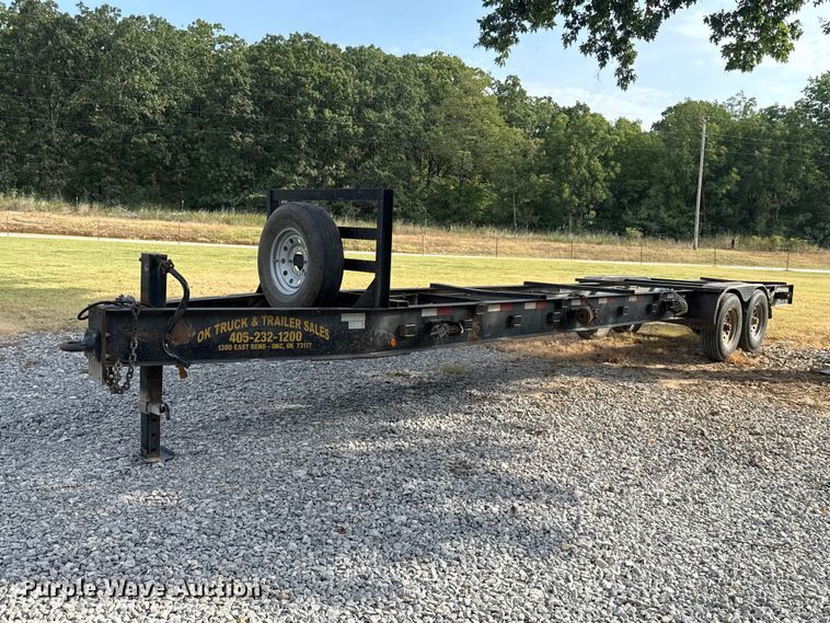 2018 Road Boss 30FT pole trailer - FC4115