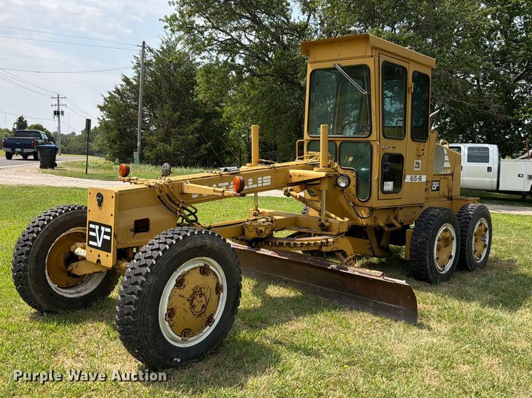 1987 Fiatallis 65B rigid frame motor grader - FH6293