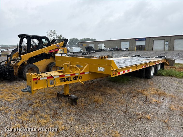2001 Trail King TK20-2500 equipment trailer - FK3166